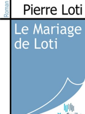 cover image of Le Mariage de Loti